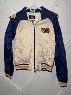 Y2K Women’s Ecko Red Satin Bomber Jacket