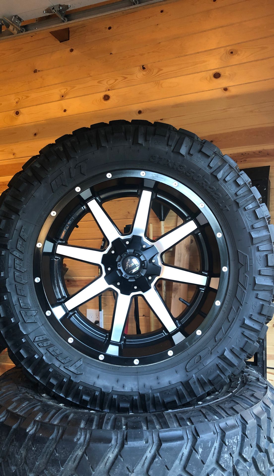 Set of Five tires and wheels for Jeep Wrangler or any 5 bolt pattern