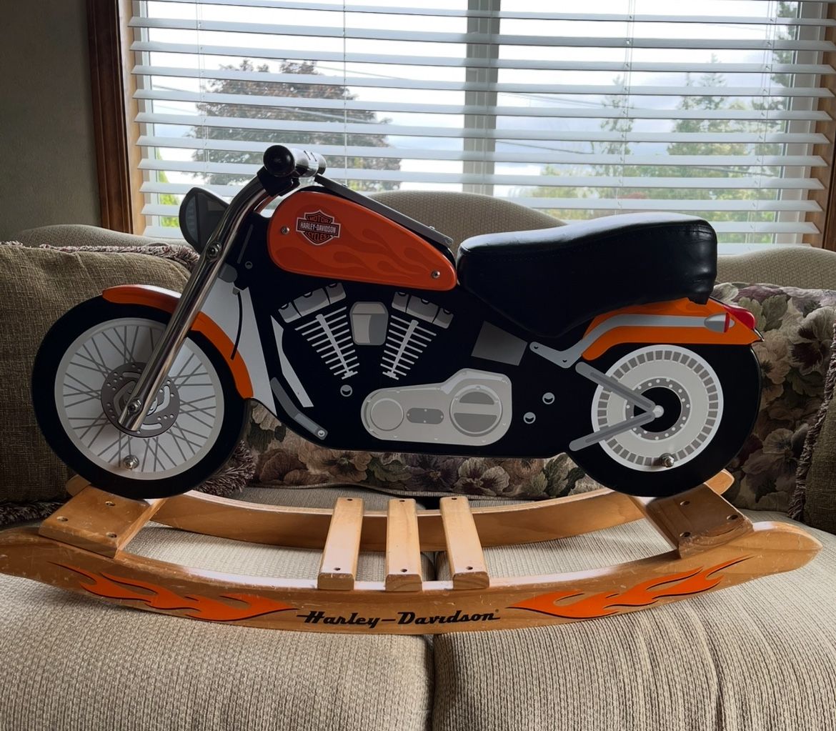 Harley Davidson Rocking Bike