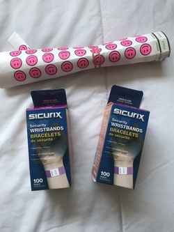 Admission Wristbands / security bracelets