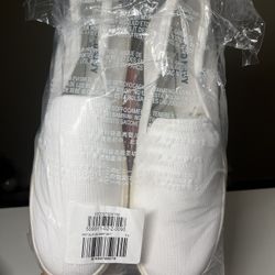 Old Navy White Knit Slip Ons