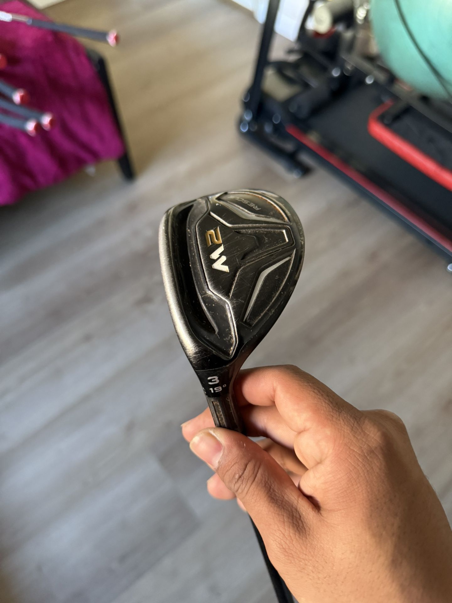 LH taylormade M2 hybrid