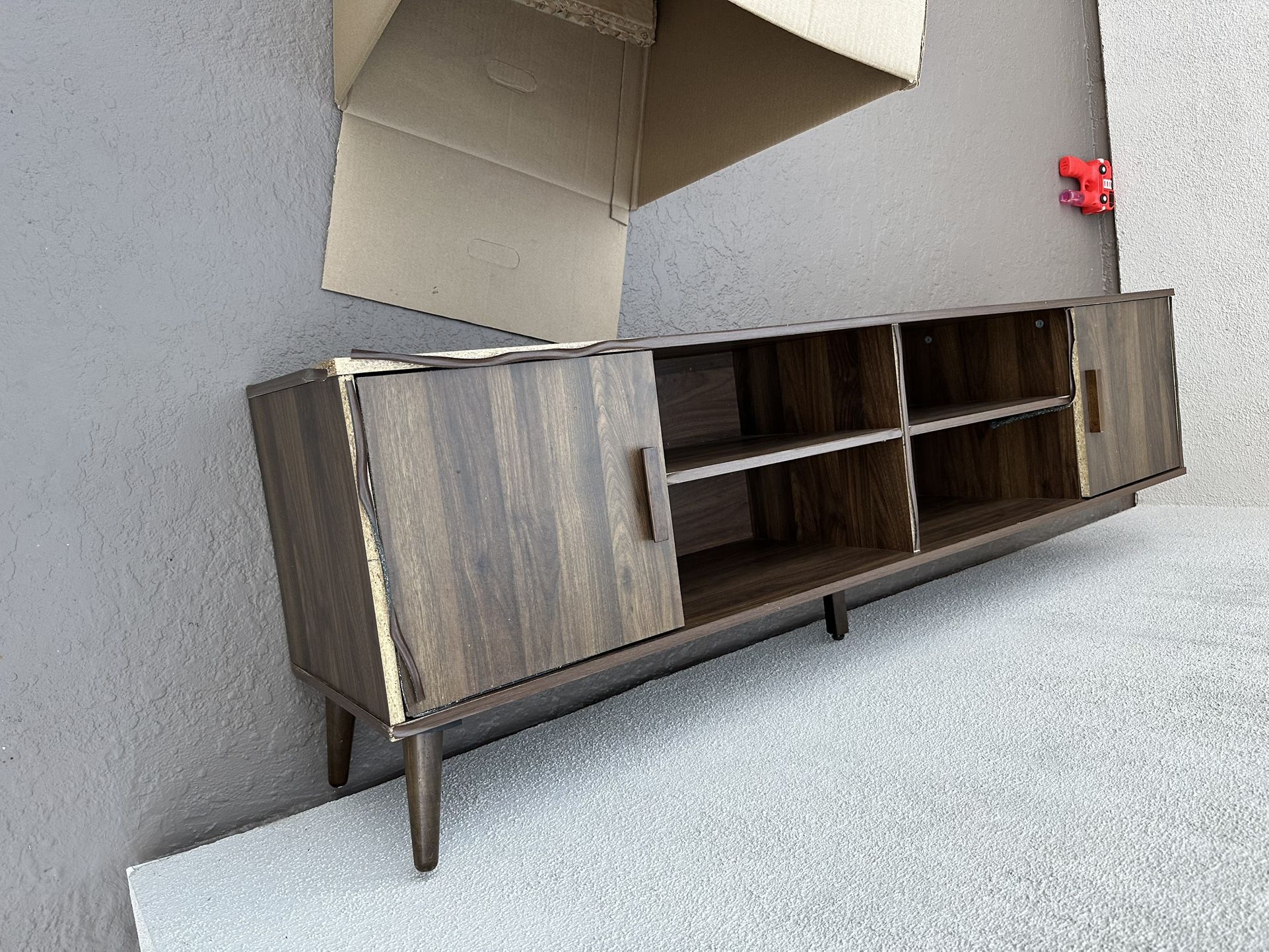 Free Mid Century Modern Console Table