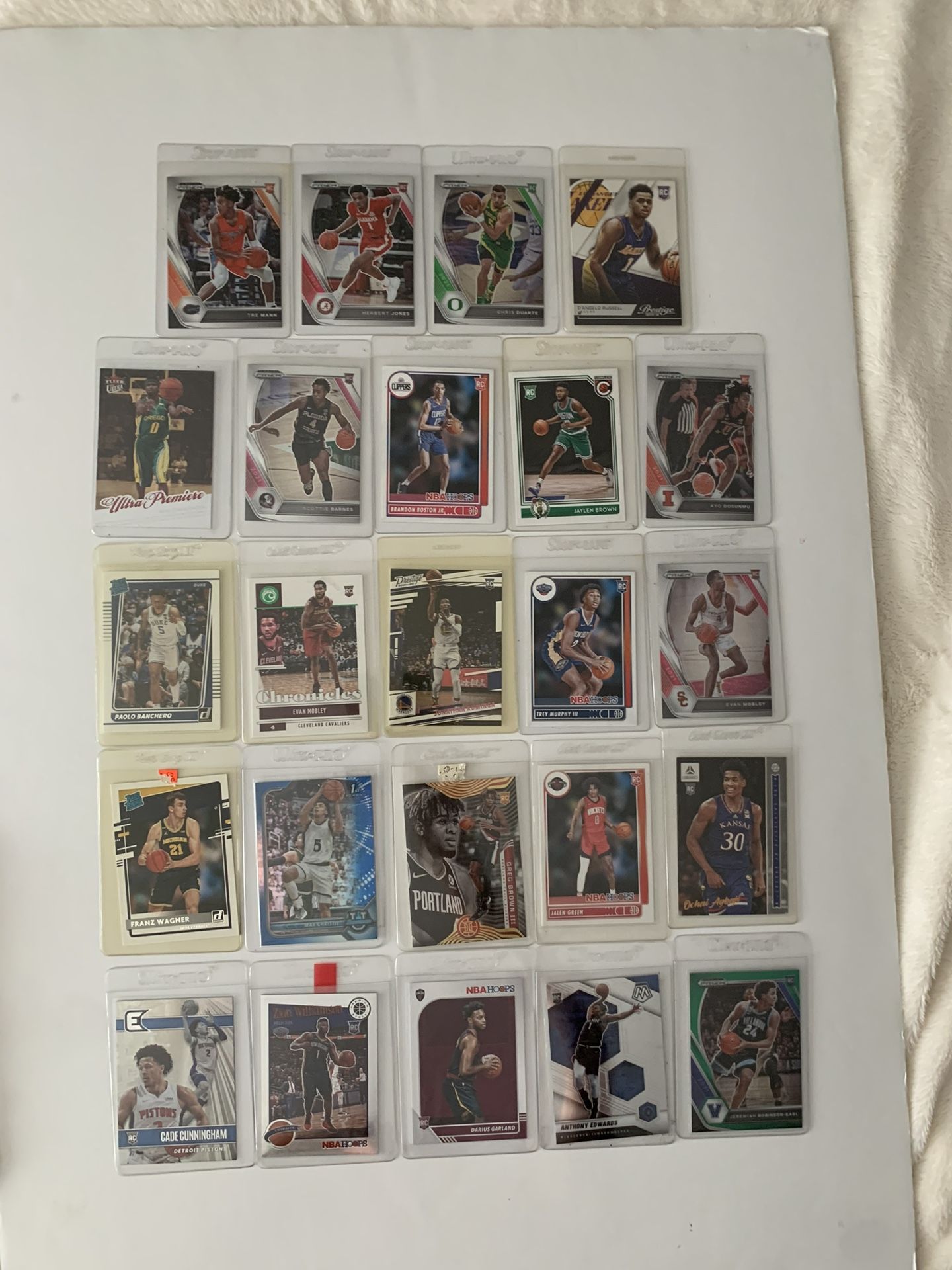 24 All Rookie Basketball Cards