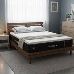  New Nectar Brand Memory Foam Gel Mattress New Queen