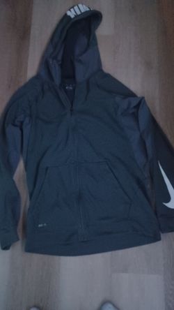 Nike Therma-FIT Full-Zip Hoodie In Dark Gray