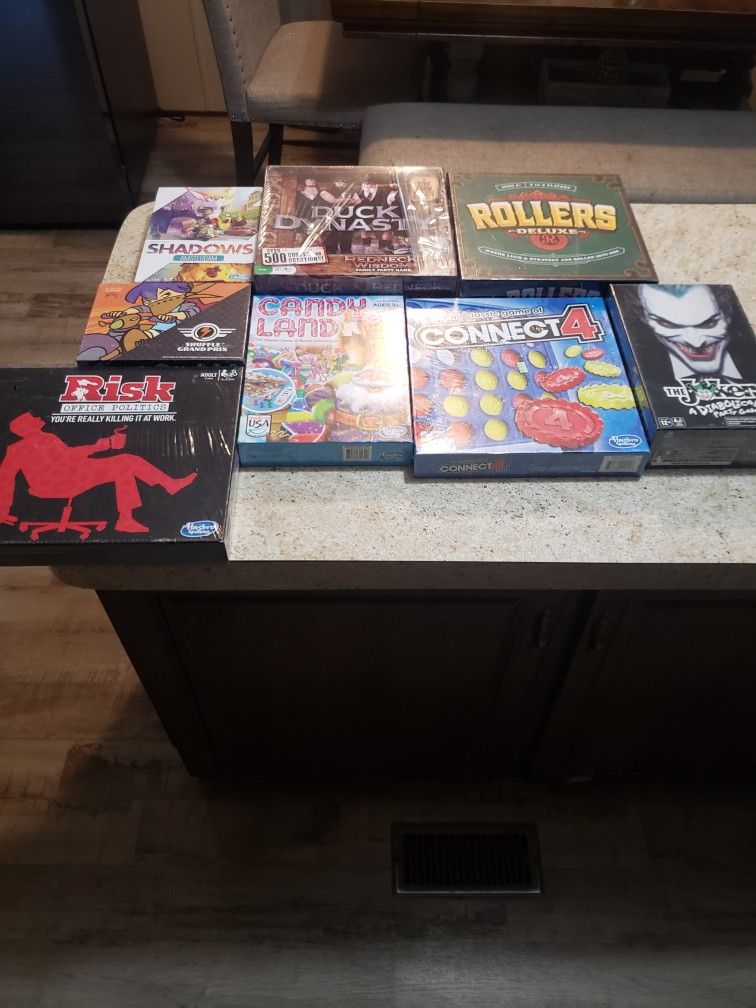 Various Board Games.  Multiple Titles 