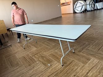 Solid  8’ Table