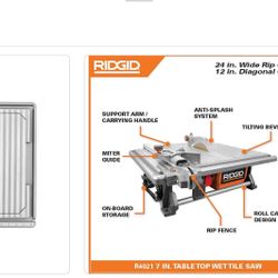  6.5-Amp 7 in. Blade Corded Table Top Wet Tile Saw