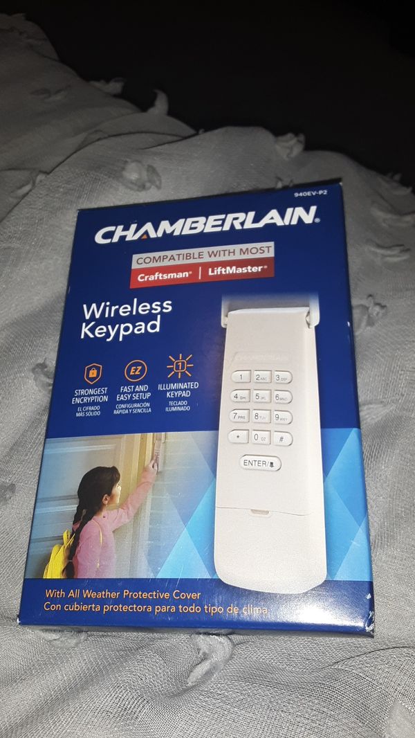 Chamberlain Wireless Keypad Manual