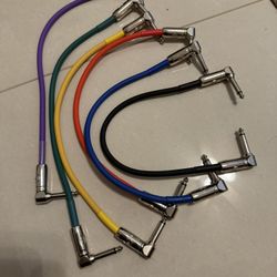 Guitar Pedal Patch Cable Set (6 cables)