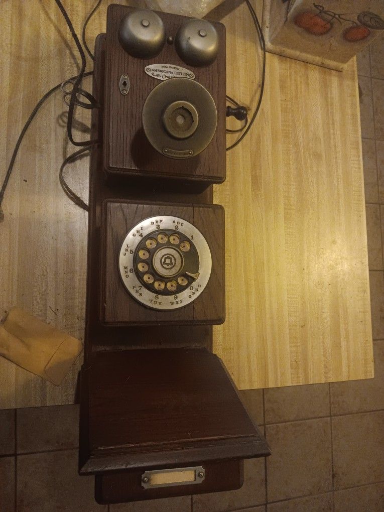 Vintage Bell Dial Phone