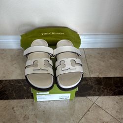 Tory Burch Ines Sport Slide Leather