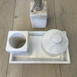 Marble Bathroom Set