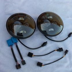 LED HEADLIGHTS AND MIRRORS  FOR  JEEP'S 