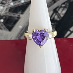 purple heart 💜 ring