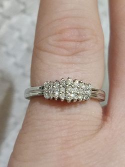 Diamond 14k White Gold Ring