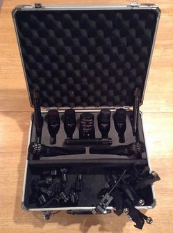 Audix DP Professional Level *Fully Expanded* Drum Mic Set with Drum Mounts & Case Included