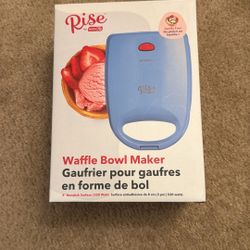 Waffle Bowl Maker Brand New 