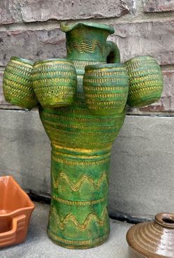 Vintage Pottery Decanter