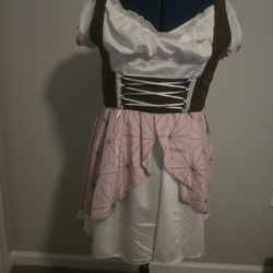 Demon Slayer Nezuko Inspired Dress