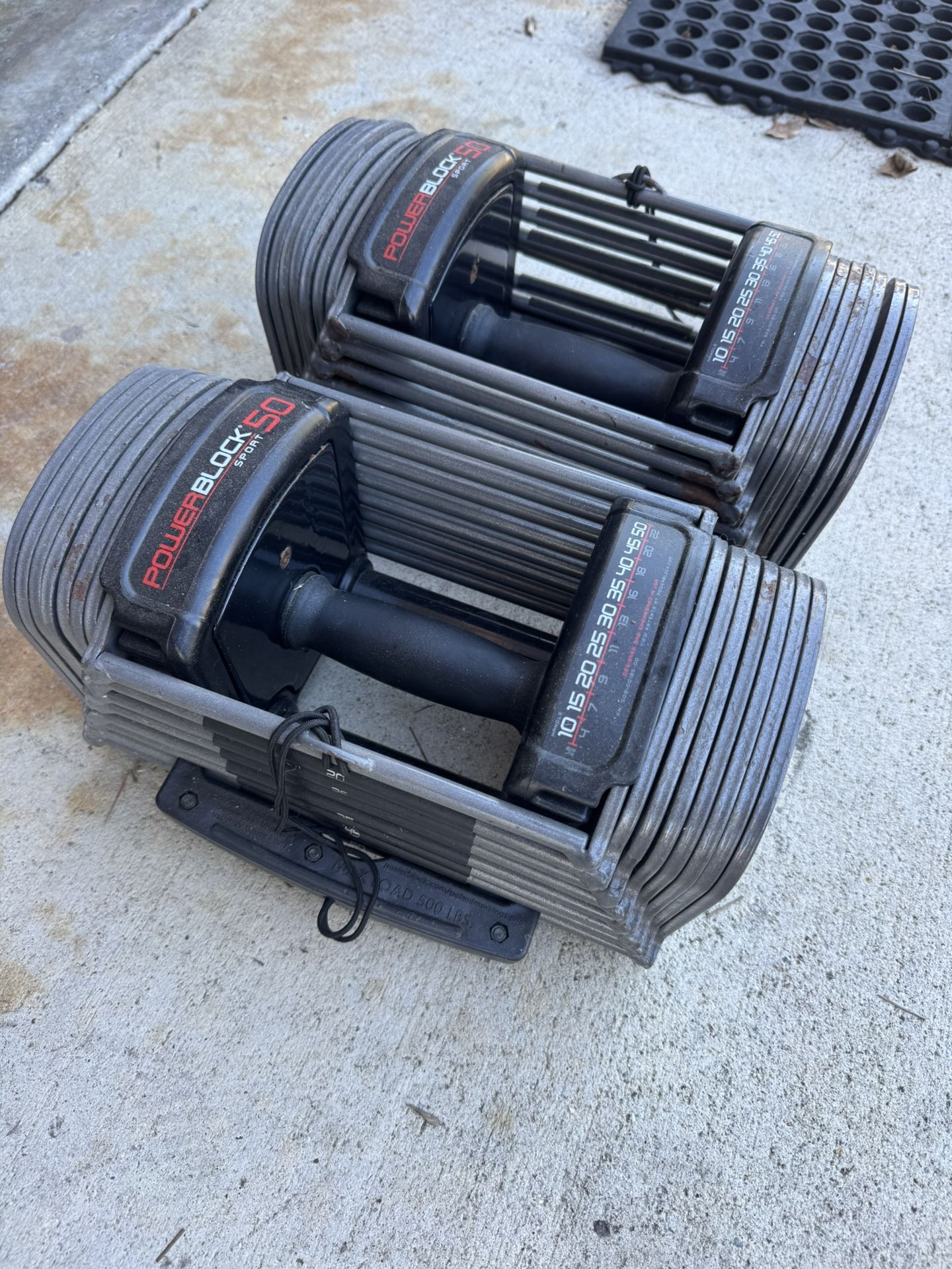 Power block Dumbbell Weights 