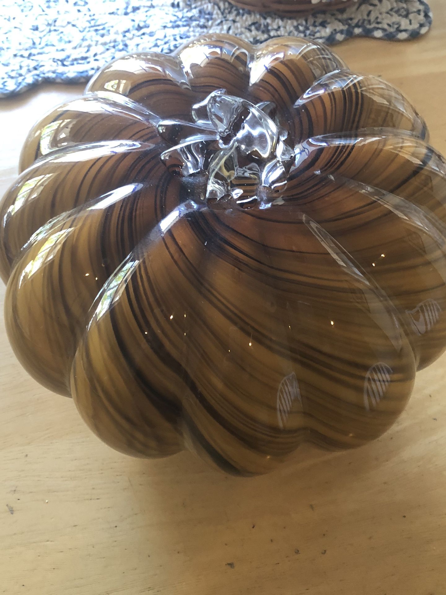 Glass Pumpkin