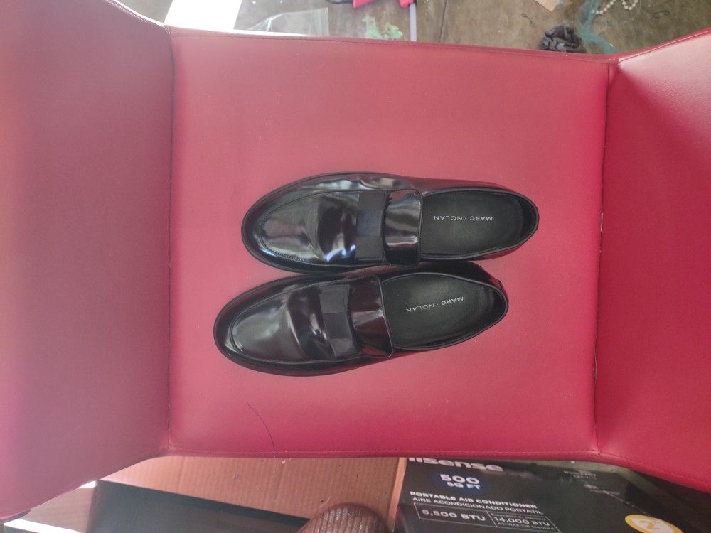 Marc Nolan Godfrey Black Belgian Loafer Sneakers