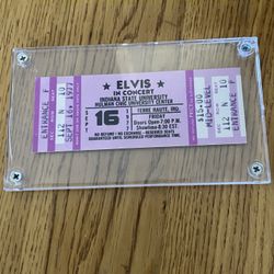 ELVIS CONCERT TICKET 