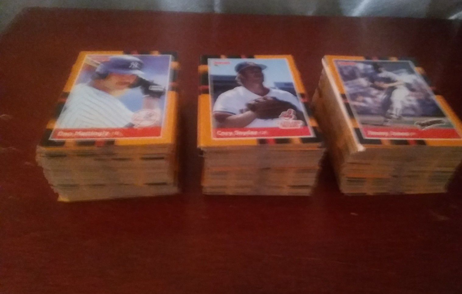 1988 Donruss Baseball Trading Cards - Over 280 Cards