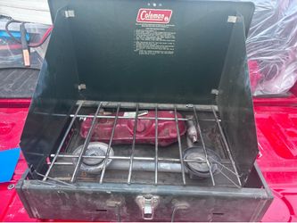 Coleman camping stove