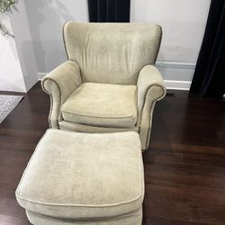 Chair And Ottoman 