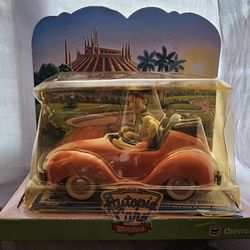 Vintage The Autopia Cars Disney Park Collectors Car by Chevron oil gasoline