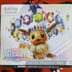 Pokémon Prismatic Evolutions Elite Trainer Box ETB Brand New