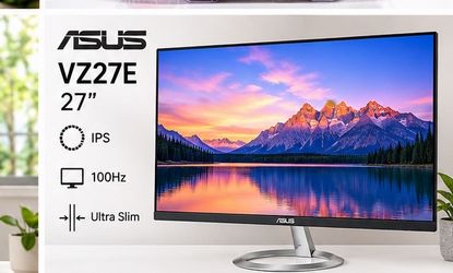 ASUS 27” Full HD Monitor – Slim Design – VZ27E Series