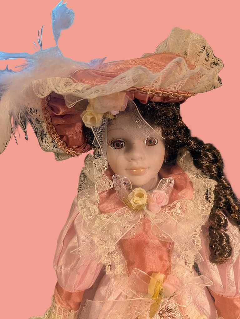 18" Porcelain Victorian Doll