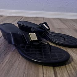 Cole Hann Wedge Sandals- Size 8