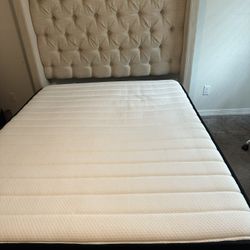 Bed frame and mattress
