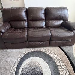 Three Seater Power Recliner Sofa For Sale