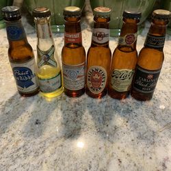 Antique Miniature Beer Bottles Non-alcoholic 
