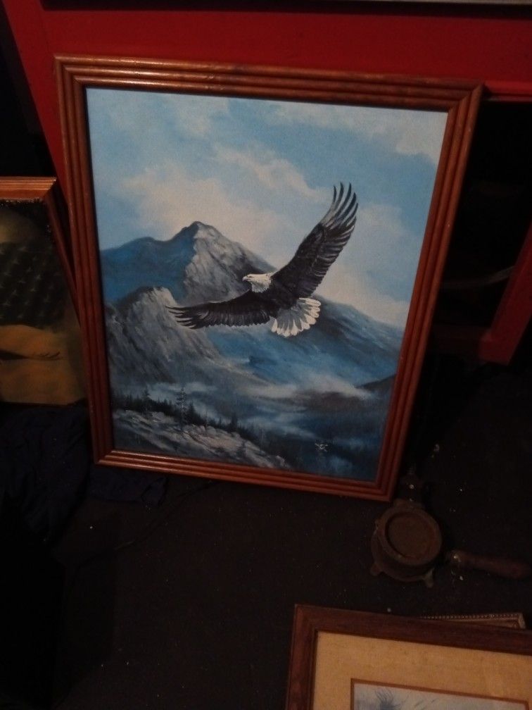 22 X18 M . Caroselli Eagle Soaring
