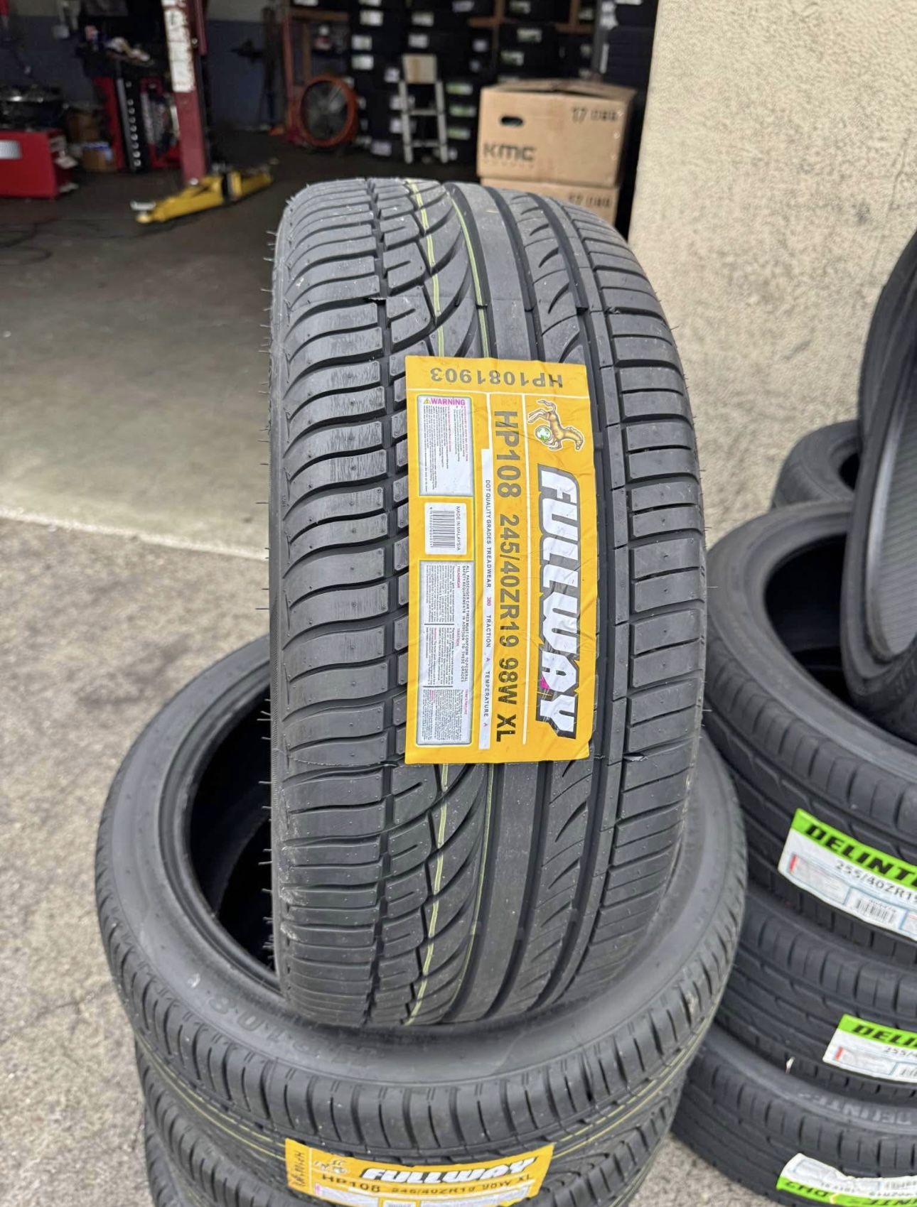 245-40-19 Fullway HP108 brand new 4 tires Carry all Sizes new tires