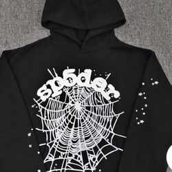 Black And White Spider Hoodie