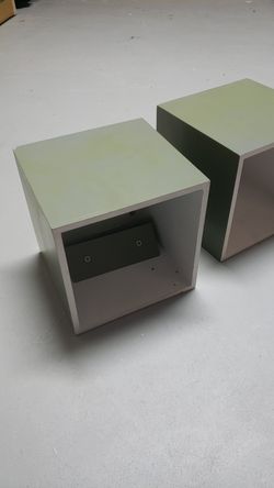 Floating Box Shelves