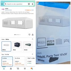 Party Tent 10x30