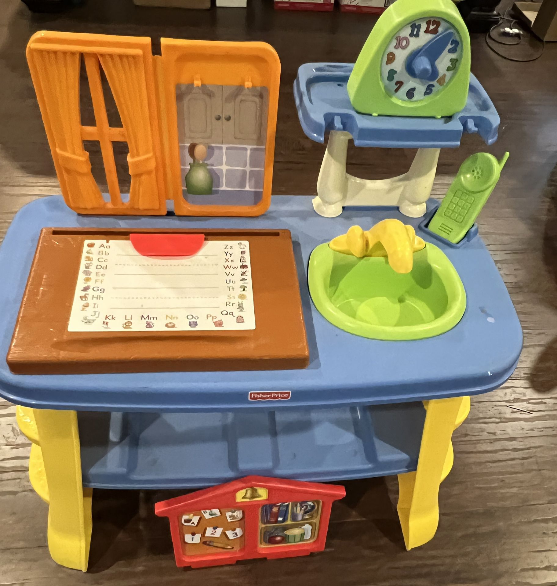 Fisher Price Childrens Desk And Sink 