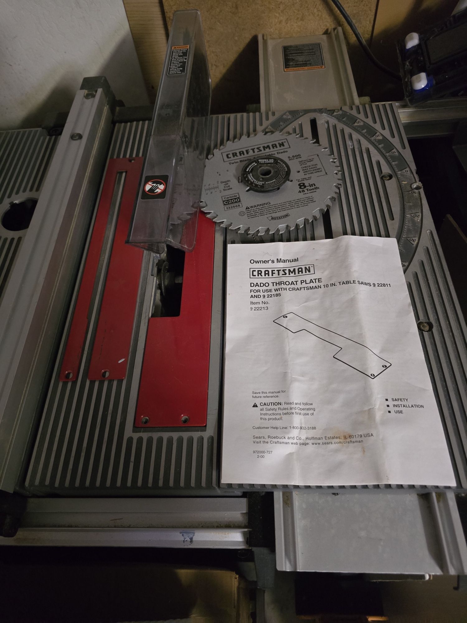 Tools, Table Saw, Router, Multimaster, Bits, Electric Saw, Blades, Extension Cord, Levels, Etc.