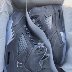 Wolf grey 5 Jordan’s