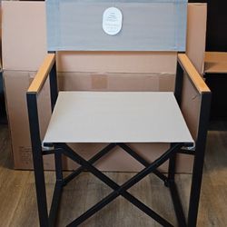 Set Of 2 Hemmings Patio Steel Folding Chairs