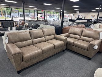 Leather Sofa & Loveseat. 🚚WE DELIVER🚚